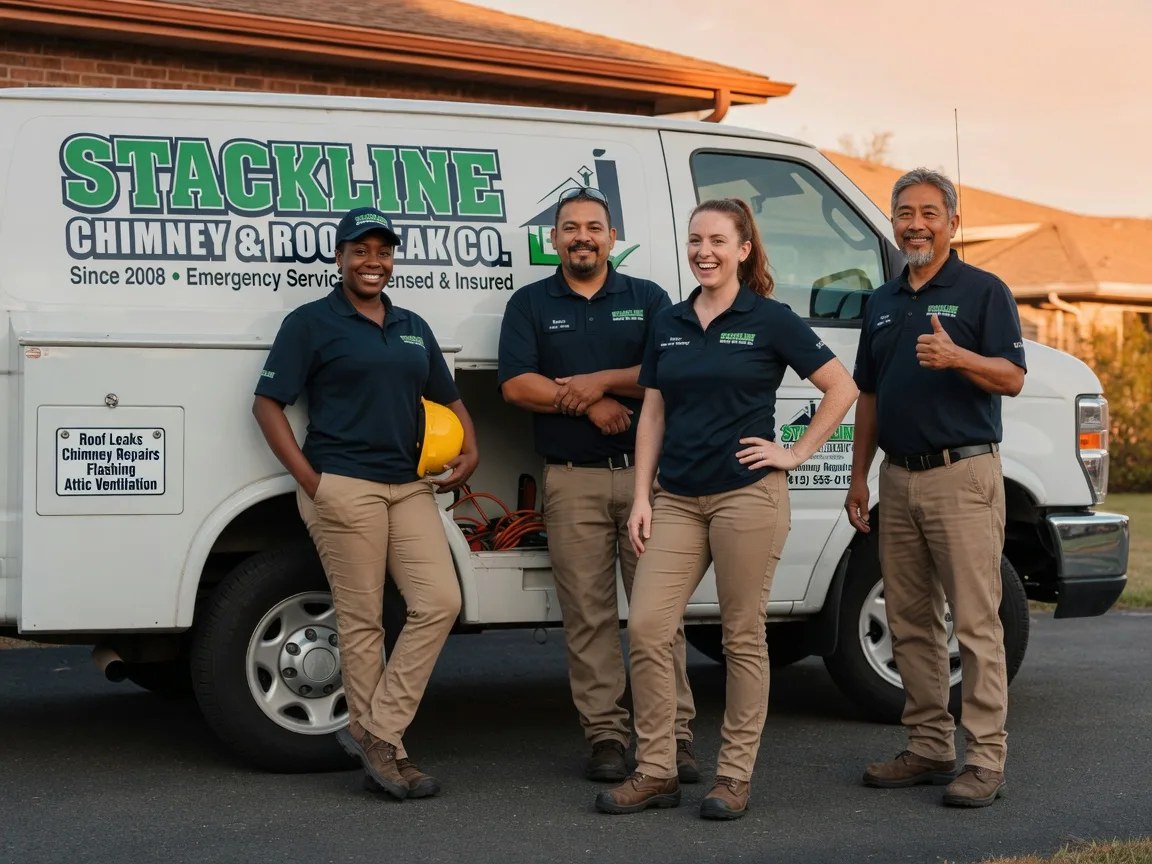 Chimney flashing repair company in Buckley, IL